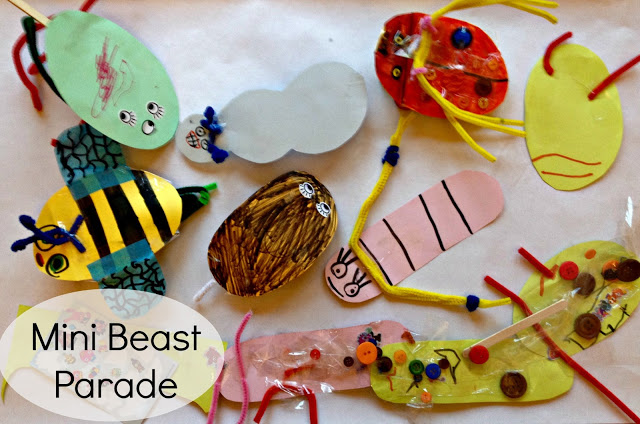 Mini Beasts Crafts for Preschoolers
