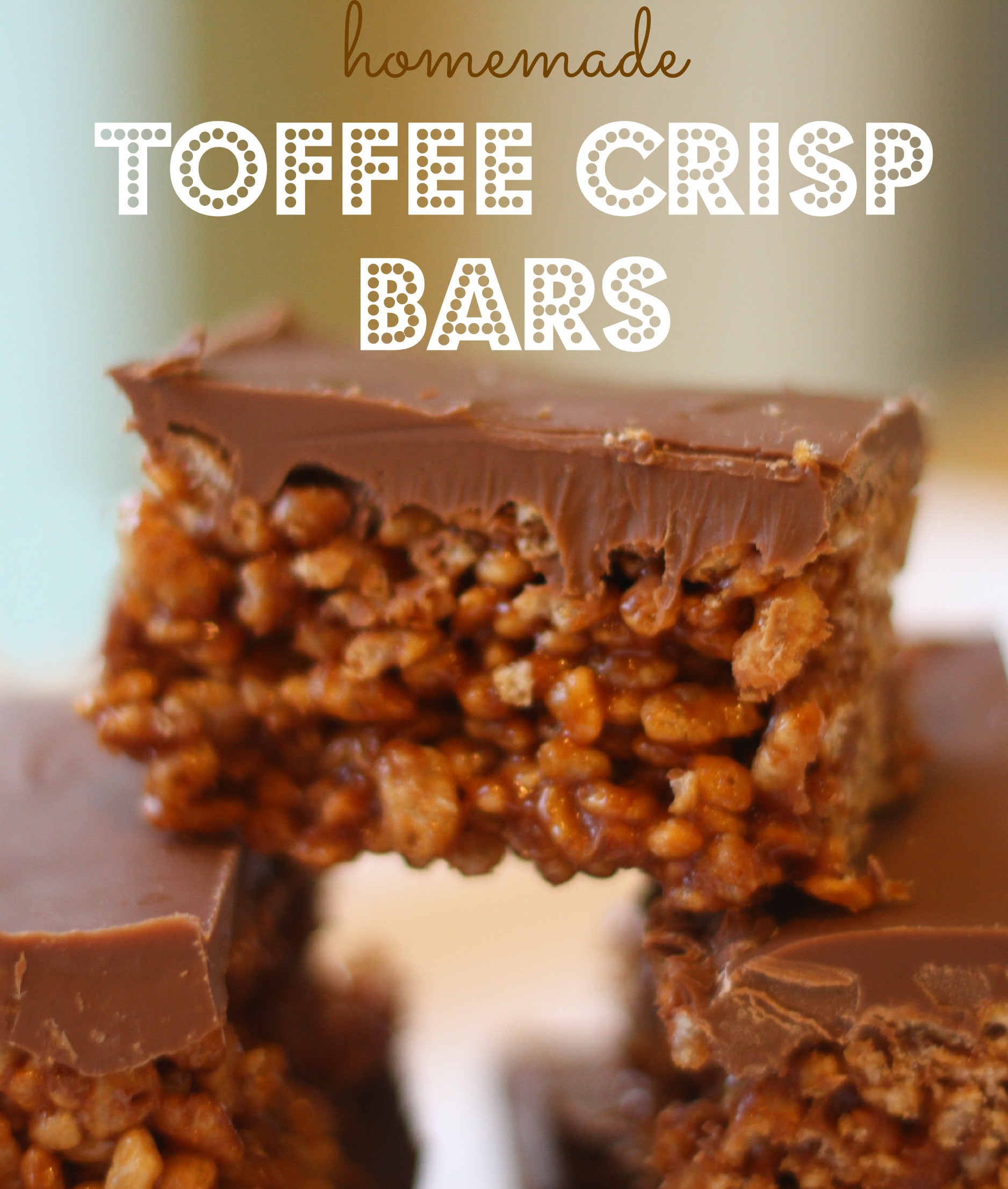 Toffee Crisp Bars