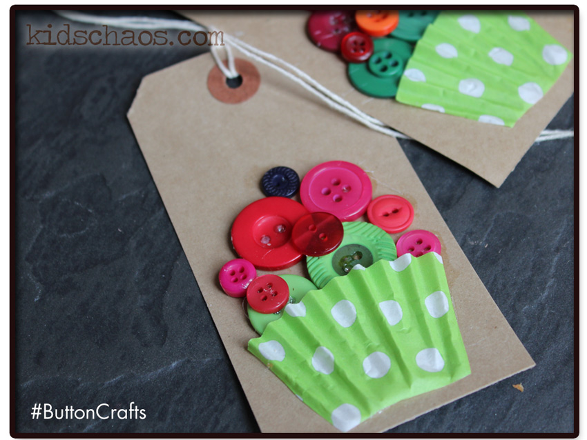 Button Crafts – Button Cupcakes