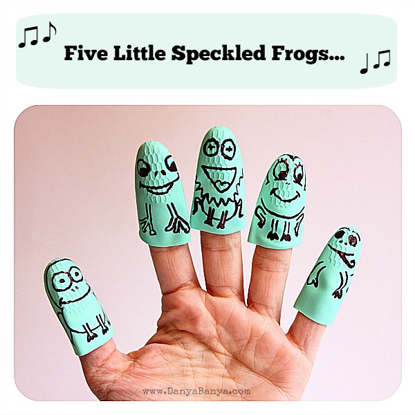 five little speckled frogs