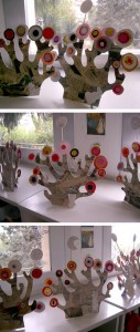 Kandinski tree craft