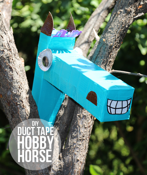 Cardboard Box & Duct Tape Hobby Horse
