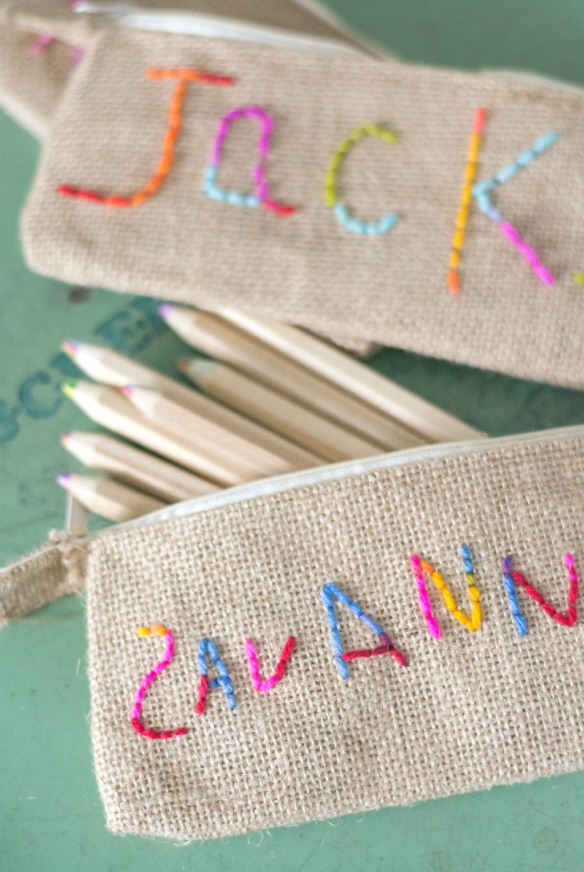 Embroidery for Kids – Pencil Case