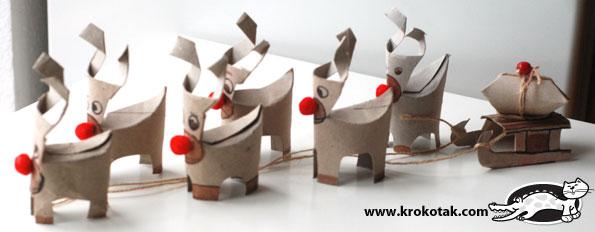 TP Roll Reindeer