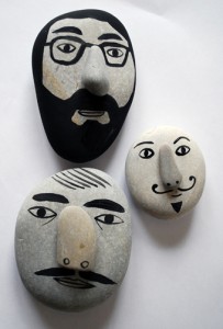 stone faces