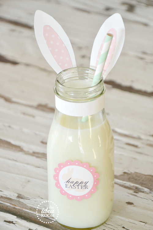 Bunny Milk or Gift (Free Printable)