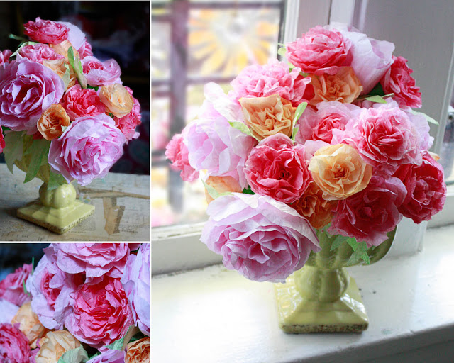 Coffee Filter roses 1 copyright www.auntpeaches