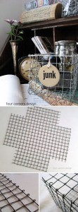DIY Wire Baskets