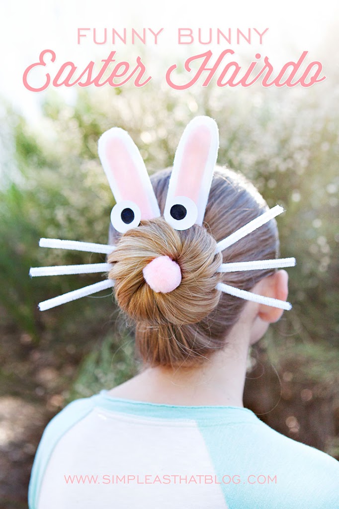 Funny Bunny Hairdo - Fun Crafts Kids