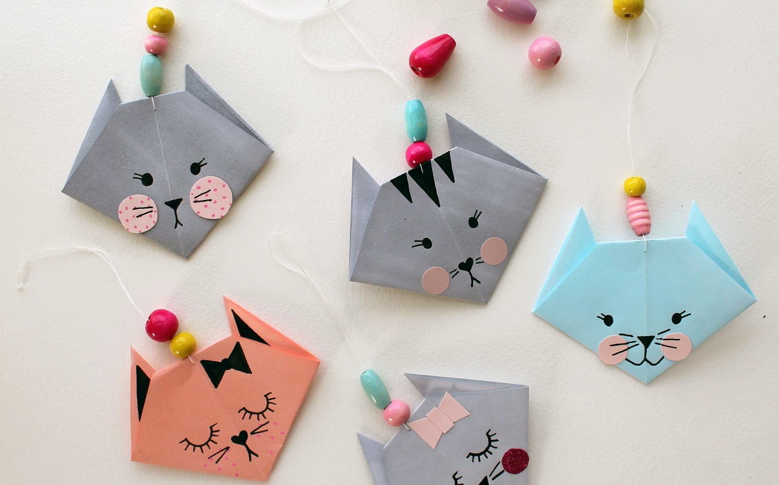 How to Make an Easy Origami Cat