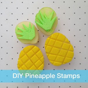 DIY Pineapple Stamp