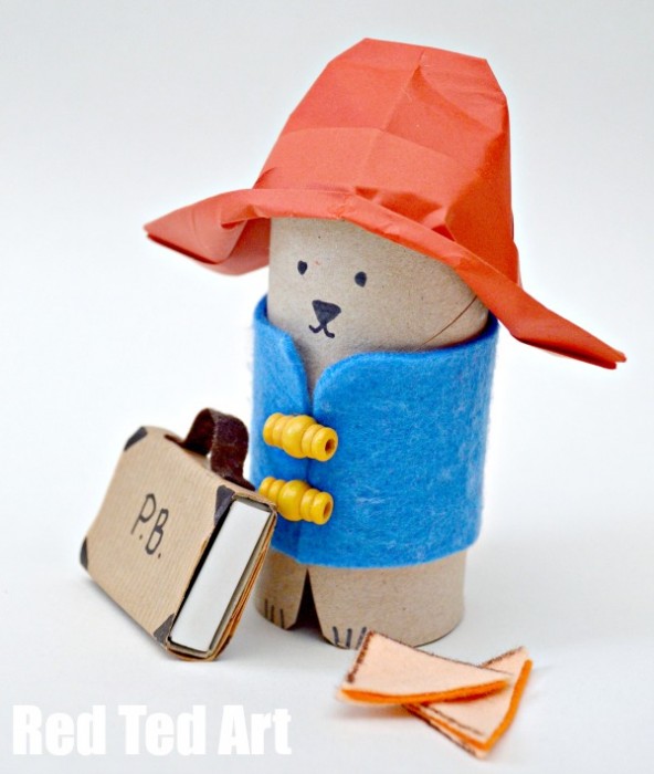 Paddington-Bear-Crafts-TP-Roll-Bear-Matchbox