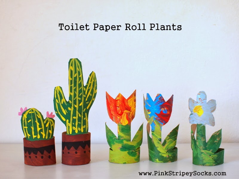 TP Roll Cactus & Flower Craft