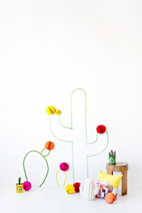 Cactus Washi Tape Wall Art