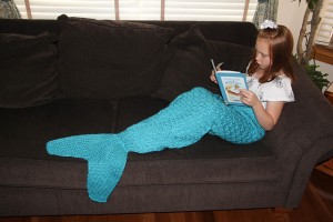 Mermaid Blanket knitting pattern
