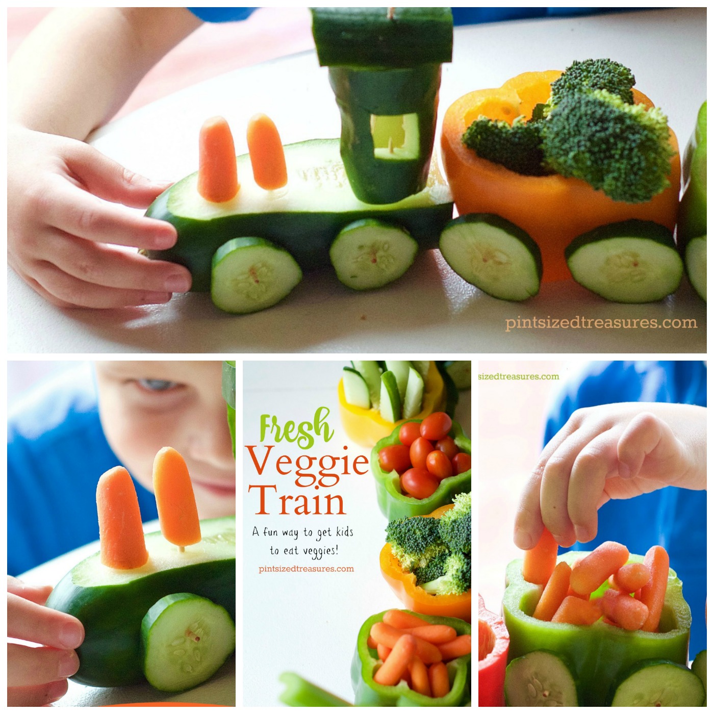 veggie-train-collage