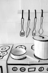 DIY cardboard kitchen - Fun Crafts Kids