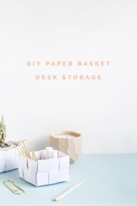 DIY-Paper-Basket-Desk-Storage-Tutorial