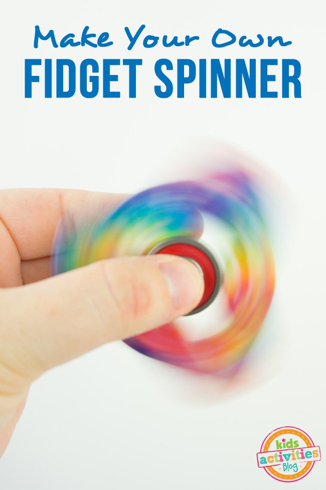 Make your own fidget spinner