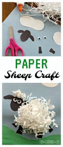 Paper sheep craft