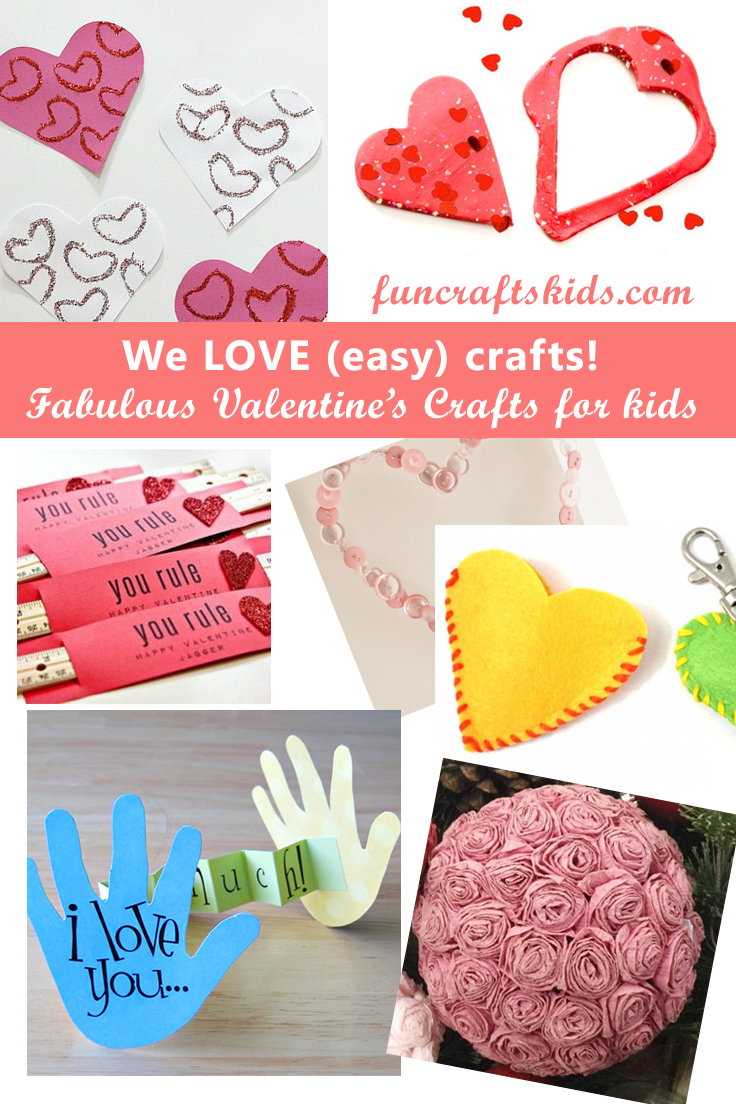 EASY Valentine’s crafts – share the love with 7 easy crafts