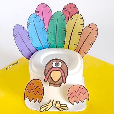 Free Printable Turkey Snack for Thanksgiving