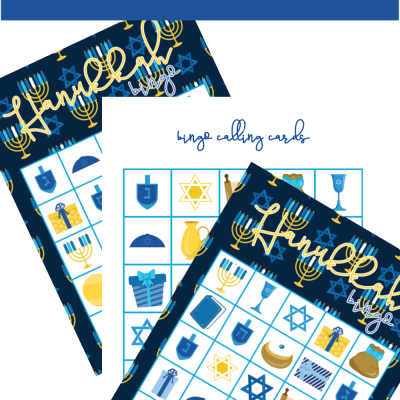 Free Printable Hanukkah Bingo