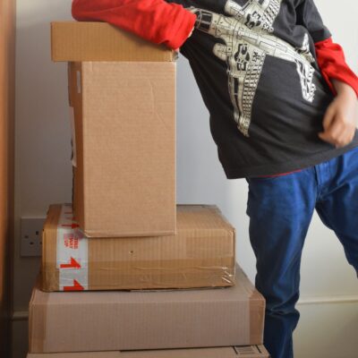 Personalized Moving Boxes: A Fun Craft Activity for Kids