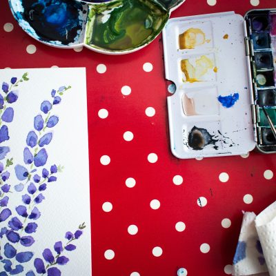 How to get your kids into watercolor painting